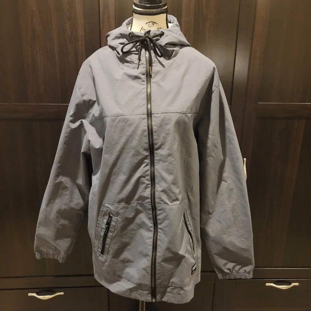 Ezekiel Men's Size Large Dylan Long Sleved Jacket in Charcoal Retails $70 Unisex - Picture 5 of 9